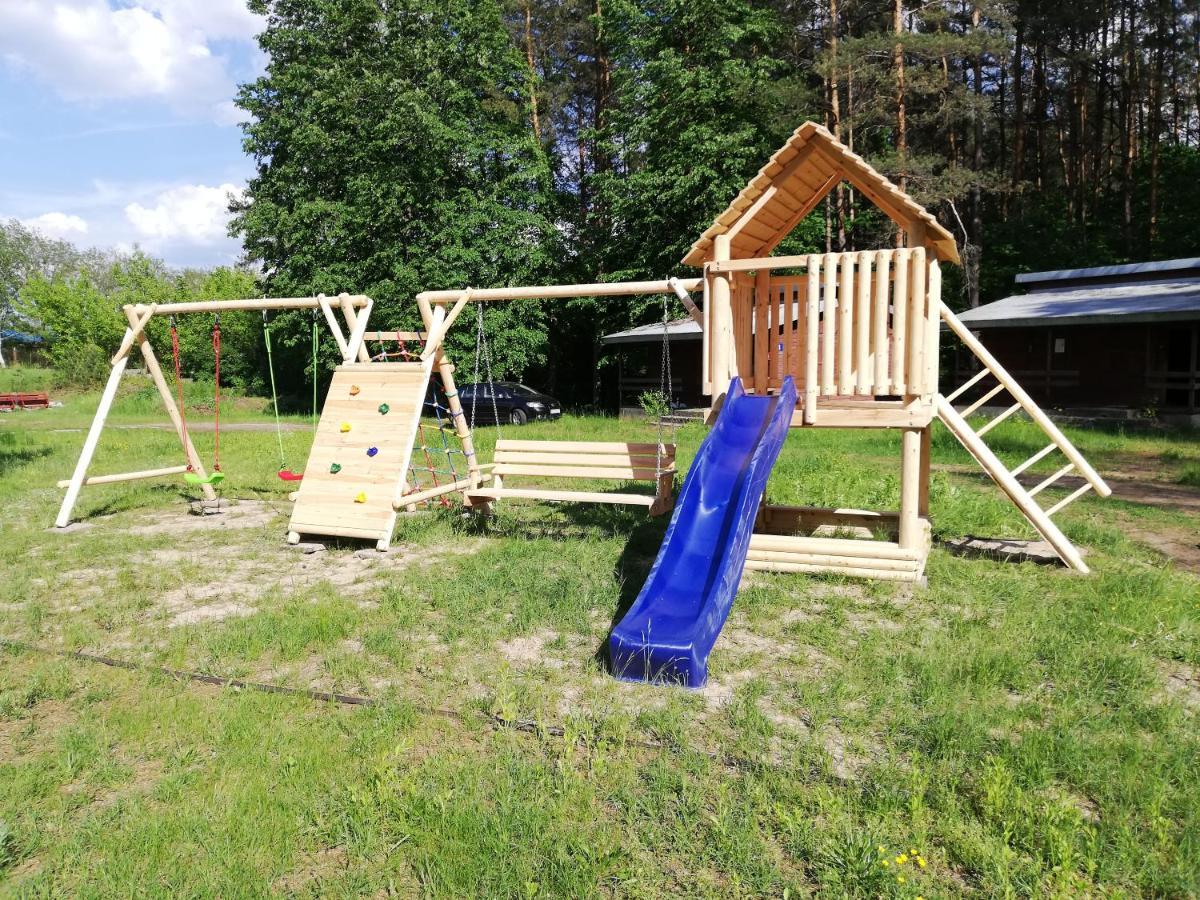 Villa Stacja Wypoczynkowa Augustów Esterno foto